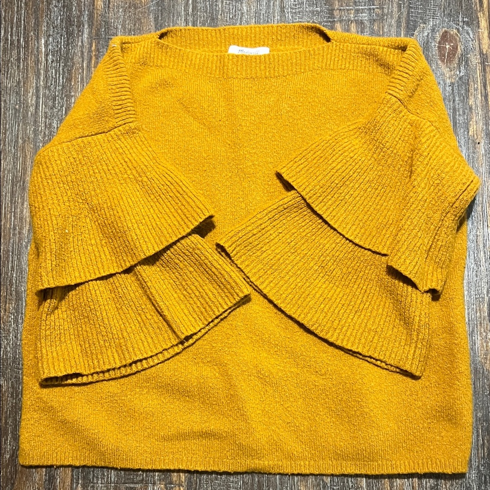Madewell Golden Yellow Sweater